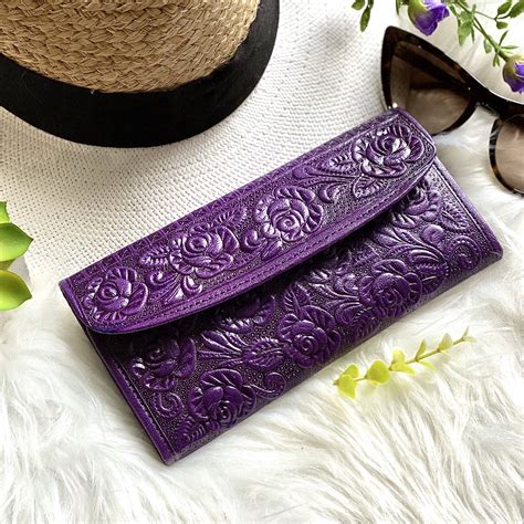 violet designer wallet|luxury wallets for women.